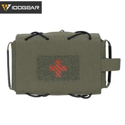 IDOGEAR Tactical Medical Pouch Detachable First Aid Kit Laser Cut MOLLE Camo  - Image 1 of 4