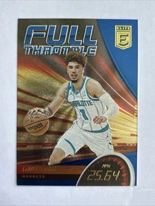 Donruss Elite 2022-23 acelerador completo azul/99 bola LaMelo #3 - Imagen 1 de 2