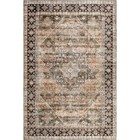 Nuloom Purdie Medallion Spill Proof Treated Pet Friendly Premium Machine