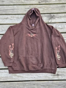 Vintage West Coast Choppers Hoodie Herren 2XL XXL Jesse James y2k Long Beach Biker - Bild 1 von 8