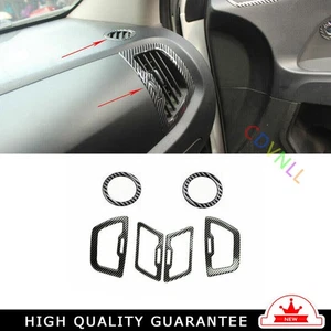 Cubierta de ventilación de salida de aire medio L&R para Kia Sportage R GL 2011~16 fibra de carbono - Imagen 1 de 8