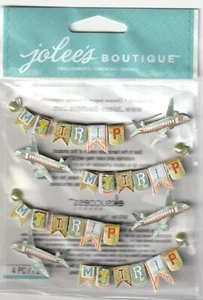 Jolee's Boutique 3D ""MY TRIP"" Banner wiederholt Reise Thema 98127 schneller KOSTENLOSER Versand! - Bild 1 von 2
