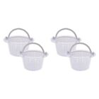 Swimming Pool Skimmer Replacement Basket With Handle, 4 Pack - Above Ground8136