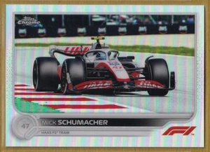 2022 Topps Chrome Formula 1 Refractors #72 Mick Schumacher - Photo 1 sur 2