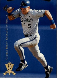 1995 SP Baseball #3 George Brett Salute