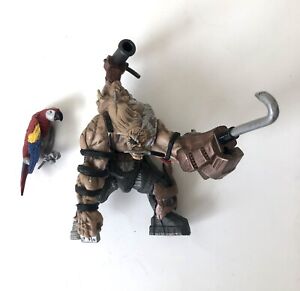 1996 McFarlane Toys Total Chaos GORE Series 1 Ultra Action Figure With Parrot