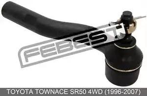 Steering Tie Rod End Left For Toyota Townace Sr50 4Wd (1996-2007) - Picture 1 of 1