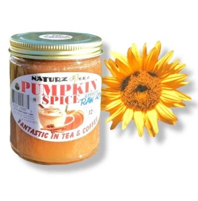 PUMPKIN SPICE RAW HONEY 12oz 340g 100% PURE RAW UNFILTERED USA HONEY - Image 1 of 4