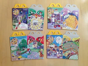 1994 McDonald's Happy Meal Box, Animaniacs, Set of 4 - Picture 1 of 5