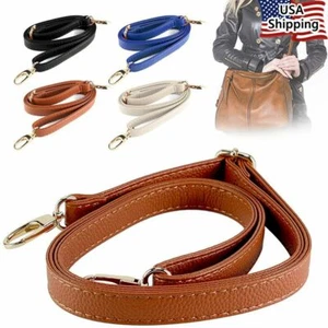 54'' Purse Bag Strap Crossbody Replacement Shoulder Handbag Handle Leather Strap - Picture 1 of 14