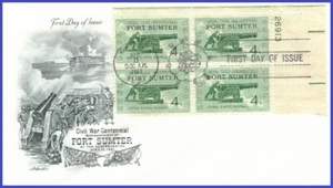 USA4 #1178 U/A ARTMASTER FDC PB4 Firing on Fort Sumter - Imagen 1 de 1