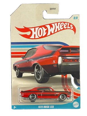 Hot Wheels 2023 HW Vintage American Muscle 8/8 красный 1970 Buick GSX - Изображение 1 из 4