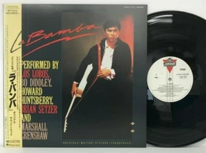 OST – La Bamba LP 1987 Japan London Records Los Lobos Brian Setzer Latin w/ obi - Picture 1 of 2