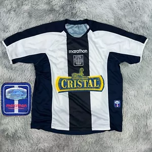 Official 2007-08 Marathon ALIANZA LIMA Peru Cristal Soccer Futbol Home Jersey M - Picture 1 of 13