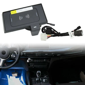 Samochodowa ładowarka do telefonu komórkowego Wireless Charger Pad do BMW X5 F15 X6 F16 2015-2018 - Zdjęcie 1 z 9