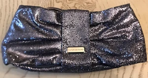 Victoria’s Secret Gunmetal Sparkle Clutch Wristlet Handbag (Box J) - Picture 1 of 5