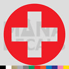 Red Cross Vinyl Die Cut Decal Sticker - Medical First Aid Plus Sign Symbol
