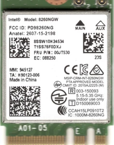 INTEL DUAL BAND WIRELESS-AC 8260NGW M.2 WIFI CARD W/BLUETOOTH 4.2, 10PK - NEW! - Picture 1 of 1