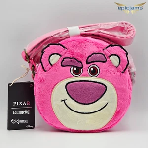 Loungefly Disney Pixar Toy Story 3 Lotso Fuzzy Crossbody Bag New - Picture 1 of 2