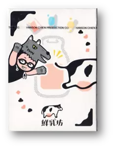 Pure Milk Playing Cards by Hanson Chien Poker Spielkarten Taiwan Cardistry - Picture 1 of 8