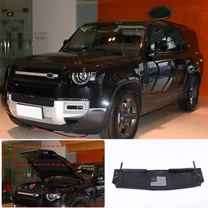 Front Leather Hood Cover Protector Bra Trim For Land Rover Defender 110 2020-24 - Picture 1 of 11
