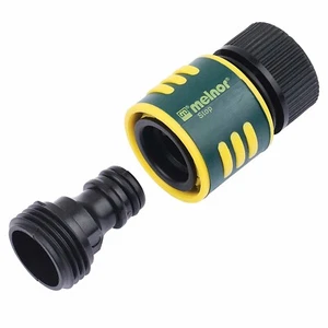 Quick Connect 2-teiliges Gartenschlauchset Wasseradapter Verbinder an Wasserhahn Rohrende - Bild 1 von 3