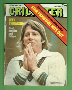 #DD. CRICKETER MAGAZINE, FEBRUARY 1977 - Bild 1 von 1