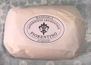 Saponificio Artigianale Fiorentino Handmade Tuscan Soap 7.05 oz Almond Bar New - Picture 1 of 6