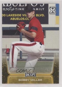 2020 Leaf Draft Gold Bobby Miller #16