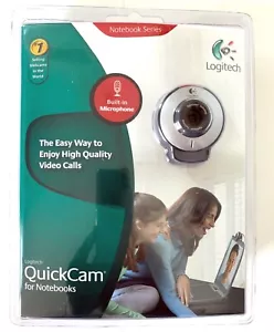 Logitech QuickCam für Notebooks (960-000010) versiegelte Cam - schneller Versand *NEU - Bild 1 von 7