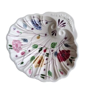 Seashell Dish Southern Potteries Scallop Shell 1940s Vintage - Picture 1 of 6