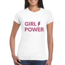 Maglietta Donna Ironica Divertente Girl Power