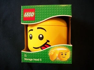 Lego Iconic Aufbewahrungskopf S klein 7" hoch 6" Durchmesser Neu im Karton - Bild 1 von 3