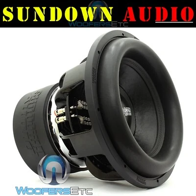 SUNDOWN AUDIO Z-V6-18-D2 18" 2500W RMS DUAL 2-OHM SUBWOOFER BASS SPEAKER NEW - Image 1 of 4