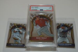 AWESOME BASEBALL CARD COLLECTION!! SET, RC, INSERT, ETC. MIKE TROUT PSA 9, ETC!!