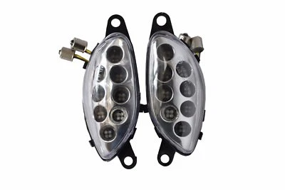 Indicadores LED de señal de giro delanteros para Suzuki 99-07 Hayabusa GSX1300R transparentes Foto 1 de 2