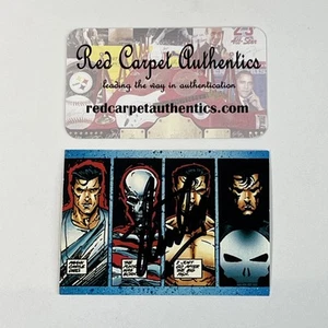Tarjeta coleccionable autografiada por Stan Lee Marvel’s Punisher War Journal certificado de autenticidad holograma - Imagen 1 de 10