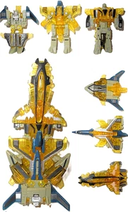 *** 100*** Transformers 2003 ENERGON STAR SABER mini-cons Complete Skyboom scatt - Picture 1 of 7