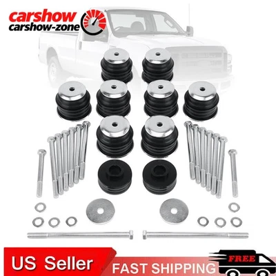KF04058BK Body Cab Mount Bushings Kit for Ford F-250/F-350 Super Duty 1999-2007 - Image 1 of 4