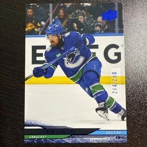 2024-25 Upper Deck Series 2 - Conor Garland #429 Deluxe /250 - Canucks - Picture 1 of 2