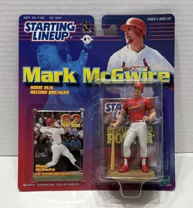Mark McGwire MLB VTG Starting Lineup Hasbro 1999 Action Figure Trading Card NIB - Picture 1 of 6