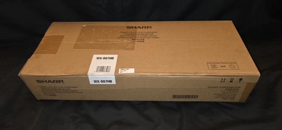 正品夏普 MX607HB 废爽肤水容器 — 第 1/1 张图片