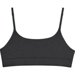 Bralette Allbirds Anytime Talla Grande Negro Mezcla de Algodón Orgánico Correa Ajustable - Imagen 1 de 5