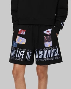 Taylor Swift 🌟 Größe LARGE entspannte Sweatshorts The Life of a Showgirl TLOAS Pre - Bild 1 von 7