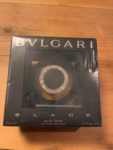 BVLGARI NEGRO Eau de Toilette 75 ml/2,5 fl. oz DE COLECCIÓN Raro Japón - Imagen 1 de 8