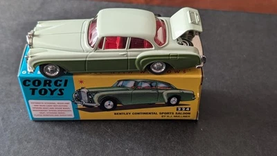 Corgi Model Club Bentley Continental Sports Saloon 224 Diecast Car COA Boxed - Image 1 of 2