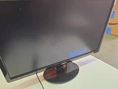 Acer S201HL bd Black 20 Inch Widescreen Flat Panel LED Backlight LCD Monitor - Image 1 of 4