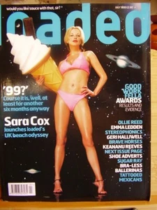LOADED MAGAZINE JULY 1999 # 63 KEANANU REEVES SARA COX GERI HALLIWELL SUGAR RAY - Imagen 1 de 6