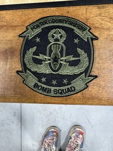 Porter County Indiana Sheriff  Bomb Squad Patch - Picture 1 of 3