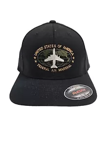 Federal Air Marshal Service Ball Cap Flex fit Custom Embroidery Color Choice - Picture 1 of 15